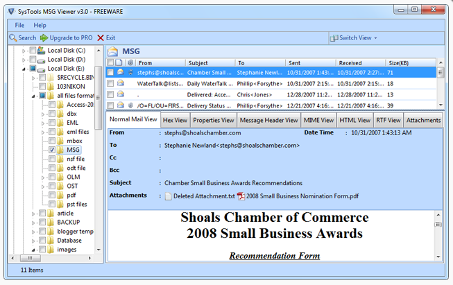open source freeware to view msg files open source freeware to view msg files